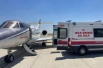 Ambulans uçak 14 günlük bebek için Konya'ya havalandı