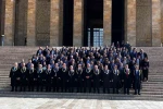 Anayasa Mahkemesi heyeti Anıtkabir’i ziyaret etti