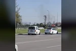 Anayolda geri geri ilerledi, kazaya karıştı olay yerinden böyle kaçtı