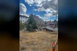 Ankara’da 3 katlı binada göçük