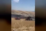 Ankara’da ekili arazide yangın