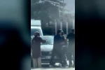 Ankara’da sürücüler arasındaki yol verme tartışması kamerada