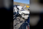 Ankara’da tıra çarpan otomobil taklalar atarak durabildi: 1 ağır yaralı