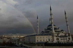 Ankara’da yağmur sonrası gökkuşağı hayran bıraktı
