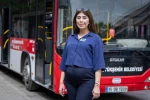 Anne adayı ESHOT şoförü, doğum sonrası direksiyona dönmek için gün sayıyor