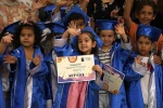 Anne Baba Çocuk Merkezi’ndeki minikler mezun oldu