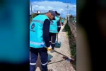 Antakya Belediyesi, Suvatlı Mahallesi’nde temizlik çalışmalarını sürdürüyor