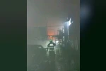Antakya’da iş yeri alevlere teslim oldu