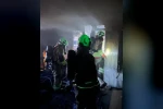 Antakya’da mesken yangını