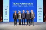 Antalya-Alanya Otoyolu’na uluslararası kaynaklardan sürdürülebilirlik bağlantılı finansman