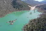 Antalya-Konya karayolunda son durum dron ile görüntülendi: 4 kilometrelik kısım sular altında