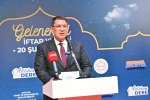 Antalya protokolü ve oda başkanları iftarda buluştu