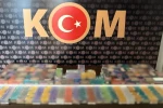 Antalya’da 1 haftada milyonlarca kaçak ürün ele geçirildi, 5 şahıs tutuklandı