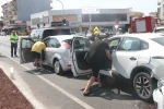 Antalya’da 5 aracın karıştığı zincirleme kazada 6 kişi yaralandı