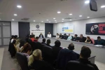 Antrenörlerle değerlendirme toplantısı düzenlendi