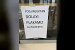 APP plaka yoğunluğundan plakalar tükendi