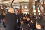 Ara tatile giren öğrencilerden, balık müzesi ziyareti