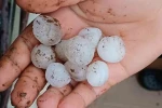 Araban’da etkili olan dolu yağışı korkuttu