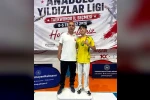 Arabanlı Taekwondocu bölge şampiyonu Ahmet Öztürk Gaziantep’i temsil edecek