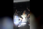 Aracın fan ve klima düzeneğinin içerisinde 11 düzensiz göçmen çıktı