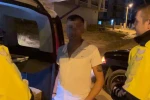 Aracıyla kaza yapan sürücü: "Bende alkol yok, bende sinir hastalığı var"