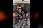 Aracıyla tıka basa göçmen taşıyan insan taciri tutuklandı