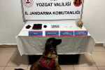 Arama yapılan evde uyuşturucu madde ele geçirildi