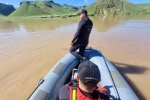 Aras Nehri’nde kaybolan Okan Koç’un cansız bedeni, 2.5 km uzakta bulundu