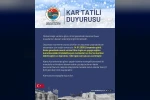 Ardahan’da eğitime kar engeli