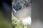 Arhavi’de gölette boğulan 2 din görevlisinin son görüntüleri ortaya çıktı