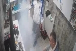 Arızalanan batarya tamir edilirken alev aldı