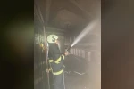Arsuz’da ev yangını