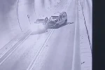 Artvin’de 7 kişinin yaralandığı tünel kazası kamerada