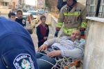 Asansör kulesinden düşen güvercin meraklısı yaralandı