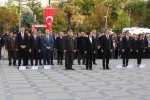 Atatürk, ölümünün 87’nci yılında Burdur’da törenle anıldı