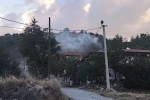 Ateşle yapılan temizlik yangına neden oldu