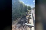 Atılan sigara izmariti muhtemel bir faciaya yol açıyordu