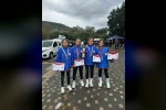 Atletizmde bir ilk: 4 kız kardeş kürsüye çıktı