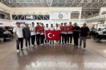 Avrupa şampiyonası için İtalya’ya uçtular