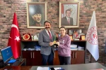 Avrupa Şampiyonu Ertunç, İl Müdürü Kalın ile bir araya geldi