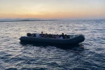 Aydın açıklarında 25 düzensiz göçmen yakalandı