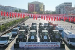 Aydın Büyükşehir Belediyesi filosuna 22 yeni araç takviyesi