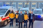 Aydın’a tahsis edilen yeni ambulanslar hizmet için yola çıktı