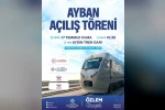 Aydın’da AYBAN banliyö hattı hizmete açılıyor