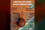 Aydın’da basketbol hakemliği için süreç başladı