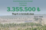 Aydın’da kırsal kalkınmaya 3 milyon TL destek