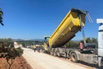 Aydın’da yol çalışmaları sürüyor