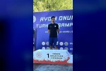 Aydınlı milli atlet Türkiye şampiyonu oldu