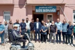 Aydıntepe Kaymakamı Yıldırım köy ziyaretlerini sürdürdü 