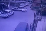 Aynı sokakta peş peşe kazalar kamerada